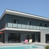 MAISON D'ARCHITECTE MODERNE AVEC BALCON PANORAMIQUE A SAUTRON
